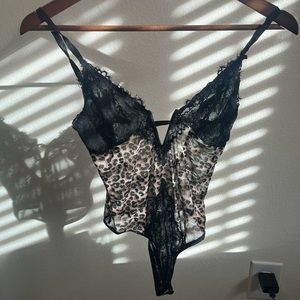 cheetah lace lingerie